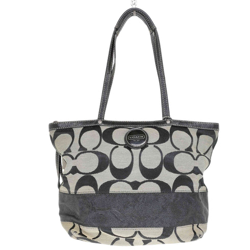コーチ COACH シグネチャーロゴ キャンバストートバッグ レディース