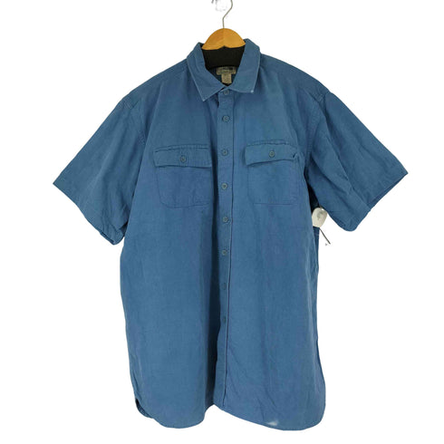 エルエルビーン L.L.Bean フラップポケット S/S シャツ メンズ XL-TALL