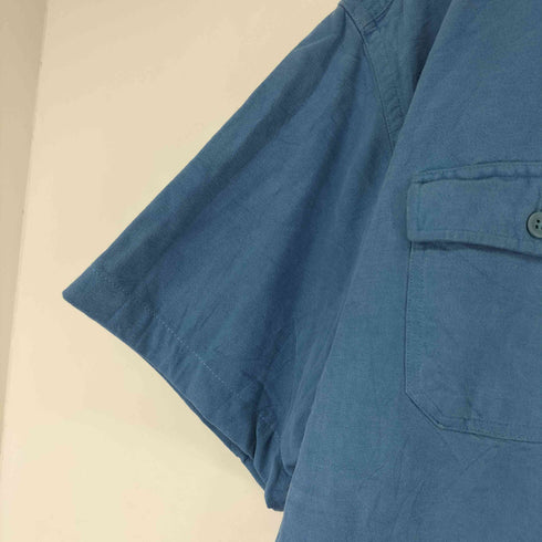 エルエルビーン L.L.Bean フラップポケット S/S シャツ メンズ XL-TALL