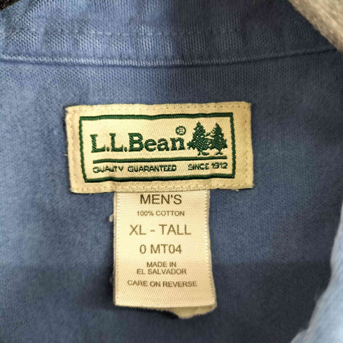 エルエルビーン L.L.Bean フラップポケット S/S シャツ メンズ XL-TALL