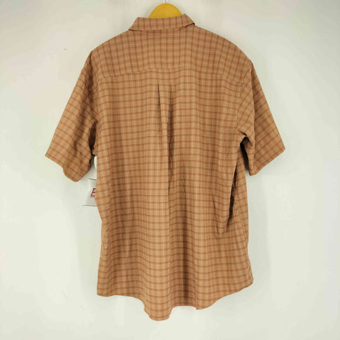 エルエルビーン L.L.Bean フラップポケット S/S チェックシャツ メンズ XL-REG