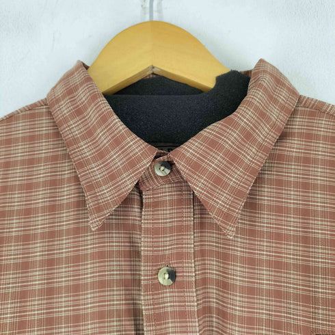 エルエルビーン L.L.Bean フラップポケット S/S チェックシャツ メンズ XL-REG
