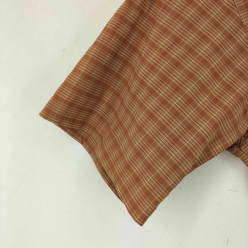エルエルビーン L.L.Bean フラップポケット S/S チェックシャツ メンズ XL-REG