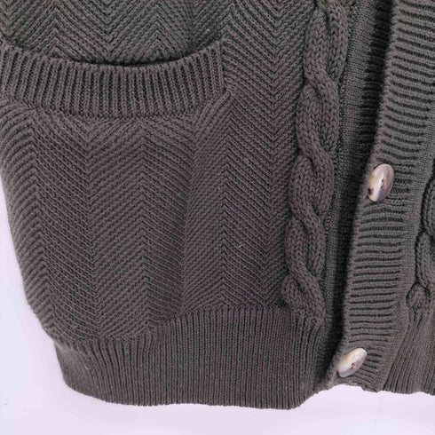 エディーバウアー Eddie Bauer 白タグ ニットベスト メンズ import:S