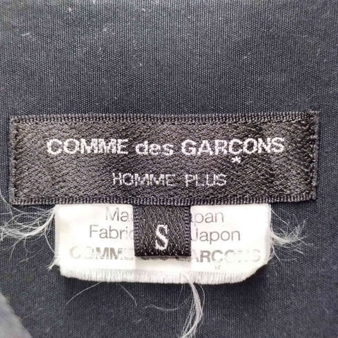 コムデギャルソンオムプリュス COMME des GARCONS HOMME PLUS 12AW Neither Man Nor Woman期 フリル 切替 レギュラーカラー シャツ AD2012 メンズ JPN:S