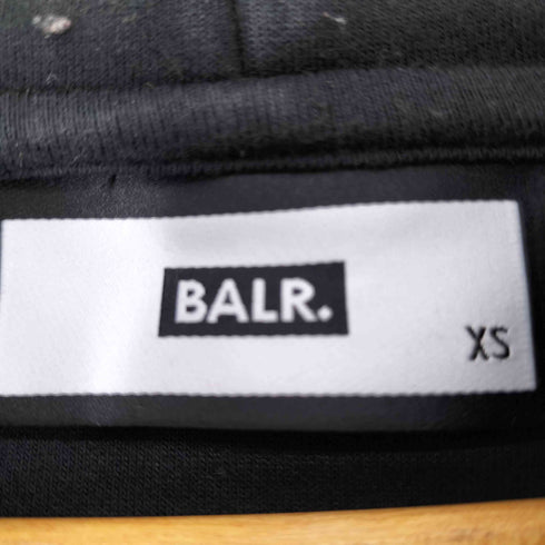 ボーラー BALR メタルロゴ ジップアップパーカー メンズ import:XS
