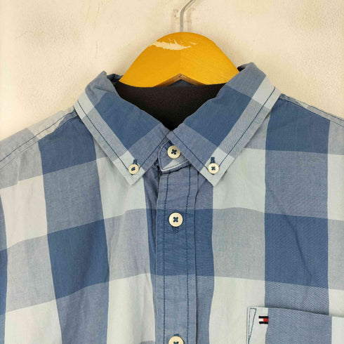 トミーヒルフィガー TOMMY HILFIGER S/S チェックシャツ メンズ JPN:M