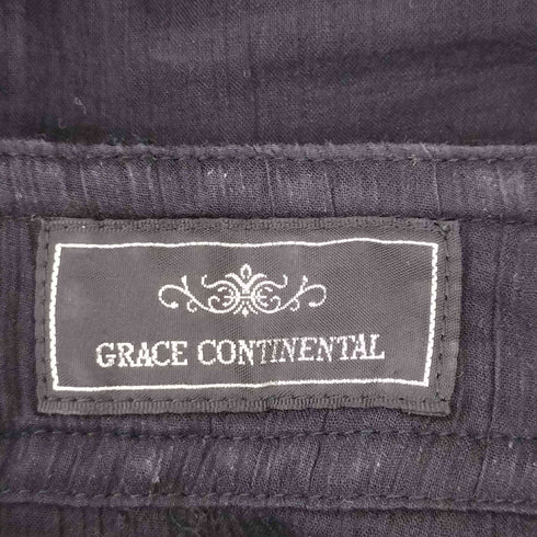 グレースコンチネンタル GRACE CONTINENTAL ビジューシースルーブラウス レディース 36