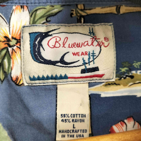 S/S レーヨン混 アロハシャツ メンズ JPN:L