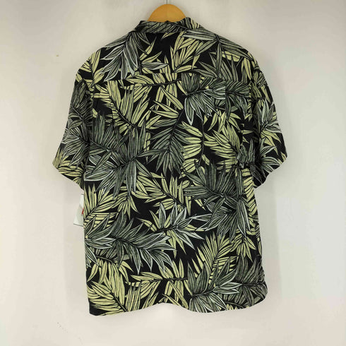 トミーバハマ Tommy Bahama S/S ボタニカル柄 シルク シャツ メンズ JPN:M