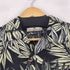 トミーバハマ Tommy Bahama S/S ボタニカル柄 シルク シャツ メンズ JPN:M