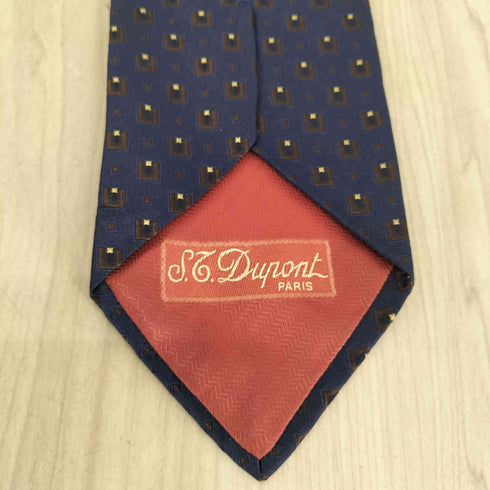 st dupont 総柄ネクタイ メンズ