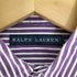 ラルフローレン RALPH LAUREN ポニー刺繍 比翼ボタン コットン ストライプシャツ レディース 4