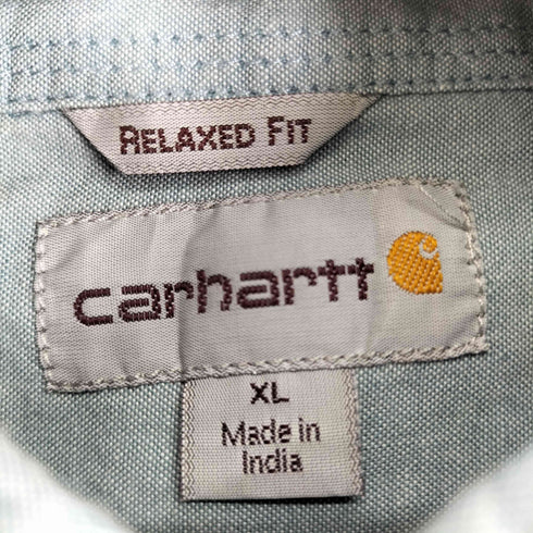 カーハート Carhartt S200 CBL Short Sleeve Cotton Chambray Shirt メンズ JPN:XL