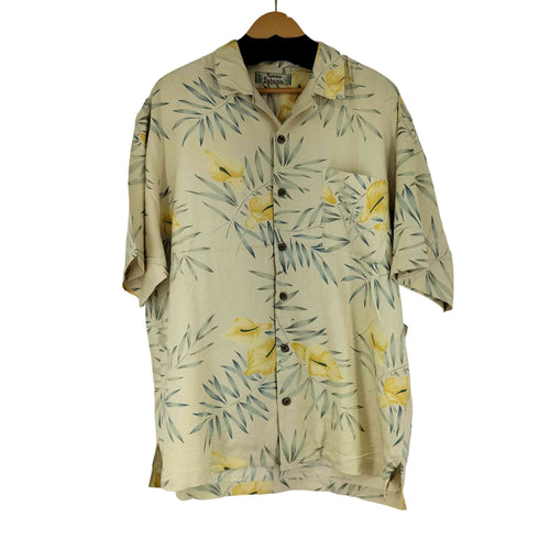 トミーバハマ Tommy Bahama S/S ボタニカル柄 開襟シャツ メンズ