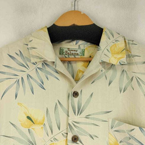 トミーバハマ Tommy Bahama S/S ボタニカル柄 開襟シャツ メンズ