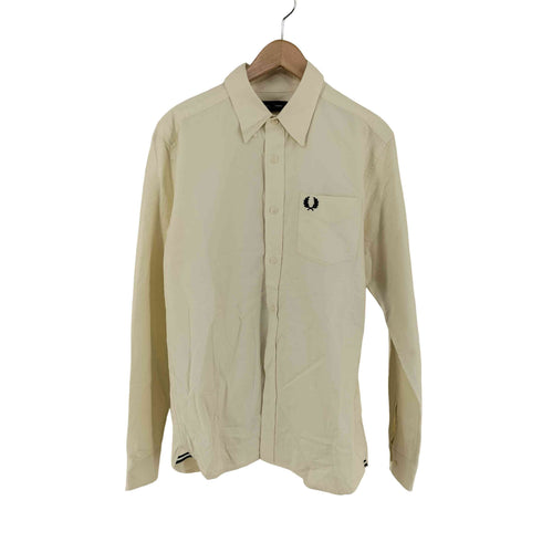 フレッドペリー FRED PERRY Oxford Shirt ロゴ刺繍 オックスフォードシャツ メンズ M
