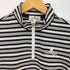 クレージュ courreges ハーフジップ ボーダー カットソー レディース JPN:40
