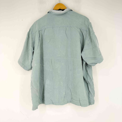 ナットナスト NAT NAST S/S シルク 開襟シャツ メンズ JPN:XL