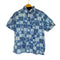 ナットナスト NAT NAST S/S ボタニカル柄 シルク混 シャツ メンズ JPN:L