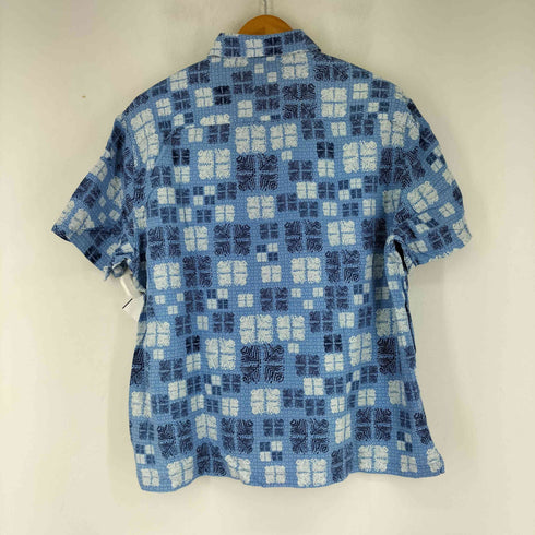 ナットナスト NAT NAST S/S ボタニカル柄 シルク混 シャツ メンズ JPN:L