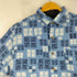 ナットナスト NAT NAST S/S ボタニカル柄 シルク混 シャツ メンズ JPN:L