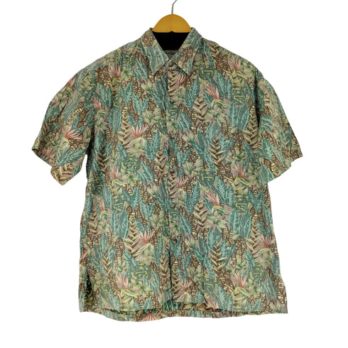 クックストリート Cooke Street S/S ボタニカル柄 シャツ メンズ JPN:L