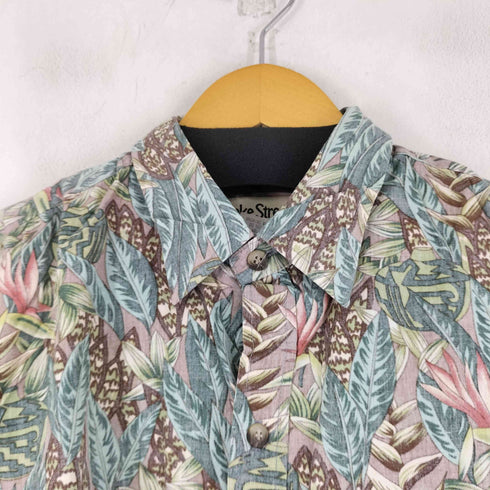 クックストリート Cooke Street S/S ボタニカル柄 シャツ メンズ JPN:L
