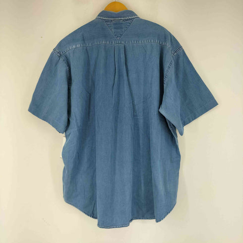 トミーヒルフィガー TOMMY HILFIGER 90S S/S BD デニムシャツ メンズ JPN:XL