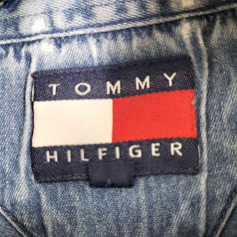 トミーヒルフィガー TOMMY HILFIGER 90S S/S BD デニムシャツ メンズ JPN:XL