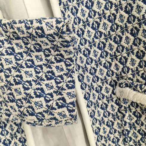 ザラ ZARA 刺繍ボタンレスコート レディース S