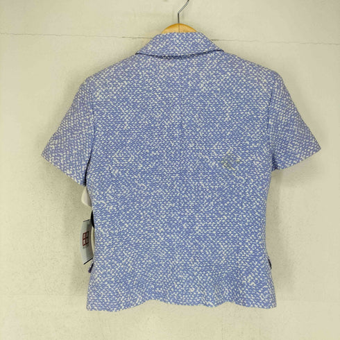 ジャンニヴェルサーチ GIANNI VERSACE VERSUS 80S シアサッカー 半袖ジャケット レディース 28/42