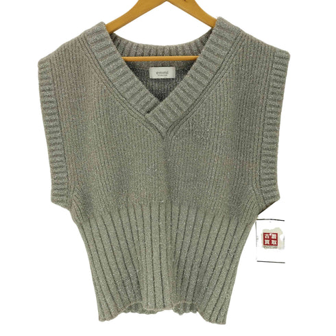 エミ emmi ラメニットベスト レディース ONE SIZE