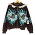 CHOPOVA LOWENA Flame Girl Frill Zip Hoodie フリル ジップパーカー レディース import:M