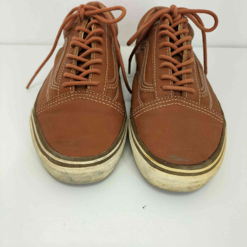 バンズ VANS OLD SKOOL アッパーレザー ローカットスニーカー メンズ US:8.5
