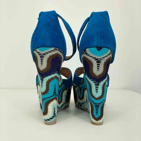 ジェフリーキャンベル Jeffrey Campbell ヒール刺繍サンダル レディース EUR:35
