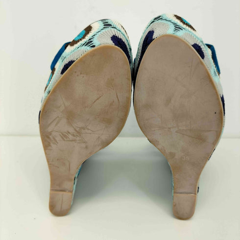 ジェフリーキャンベル Jeffrey Campbell ヒール刺繍サンダル レディース EUR:35