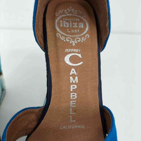 ジェフリーキャンベル Jeffrey Campbell ヒール刺繍サンダル レディース EUR:35