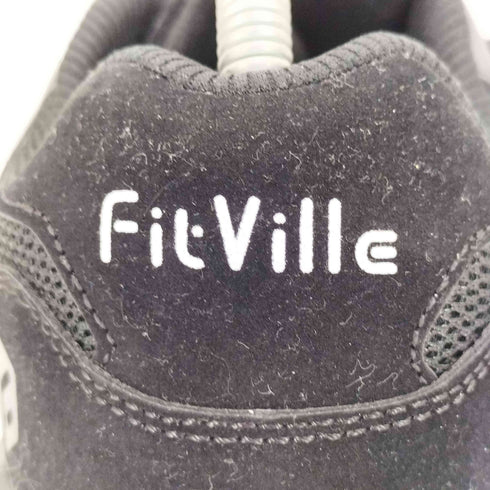 Fit Ville REBOUND CORE スエード メッシュ スニーカー レディース JPN:24.5