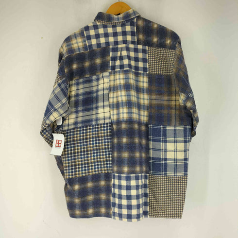 Kouter L/S パッチワークシャツ メンズ JPN:L