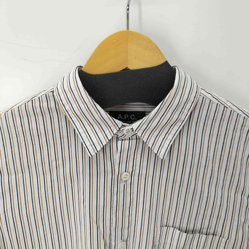 アーペーセー A.P.C. L/S ストライプシャツ メンズ import:XS