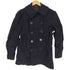 ユーエスネイビー U.S.NAVY 40S アメリカ海軍 NAVAL CLOTHING FACTORY プリントタグ 前期 錨10ボタン ウール Pコート ポケット裏コーデュロイ メンズ