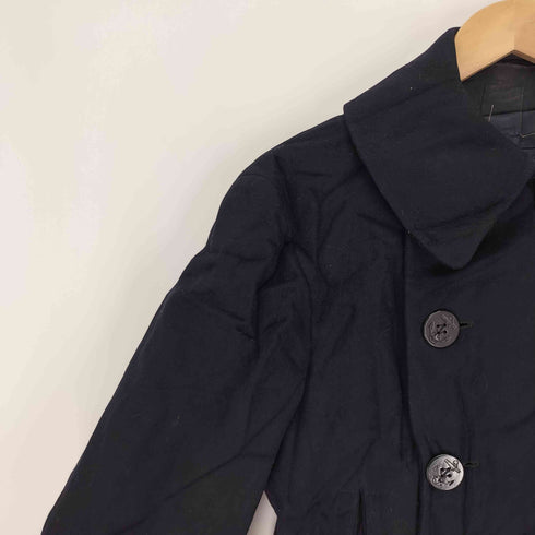 ユーエスネイビー U.S.NAVY 40S アメリカ海軍 NAVAL CLOTHING FACTORY プリントタグ 前期 錨10ボタン ウール Pコート ポケット裏コーデュロイ メンズ