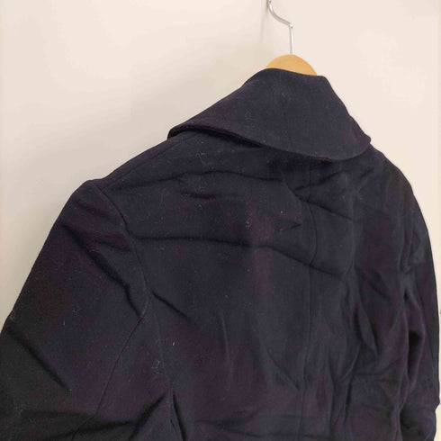 ユーエスネイビー U.S.NAVY 40S アメリカ海軍 NAVAL CLOTHING FACTORY プリントタグ 前期 錨10ボタン ウール Pコート ポケット裏コーデュロイ メンズ