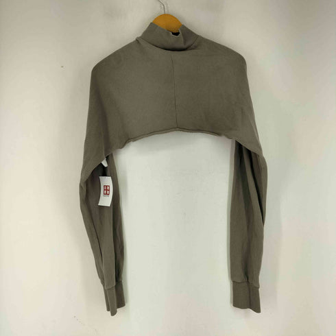 ザラ ZARA クロップド ジップアップスウェット レディース import:M