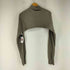 ザラ ZARA クロップド ジップアップスウェット レディース import:M