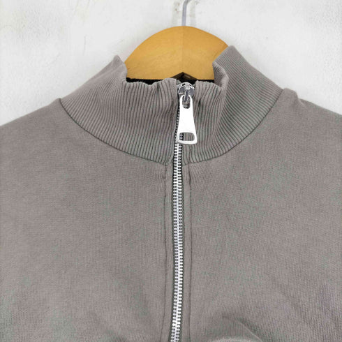 ザラ ZARA クロップド ジップアップスウェット レディース import:M