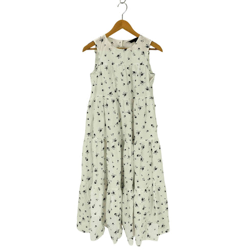 バナナリパブリック BANANA REPUBLIC ポプリン ティアードワンピース レディース import:S