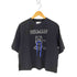 DOLLUPOOPS キャットプリントクルーネックTシャツ レディース