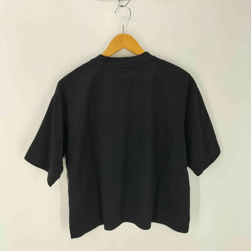 DOLLUPOOPS キャットプリントクルーネックTシャツ レディース
